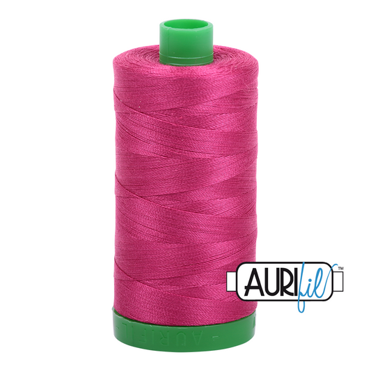 Mako 40 wt cotton 1100 Red Plum