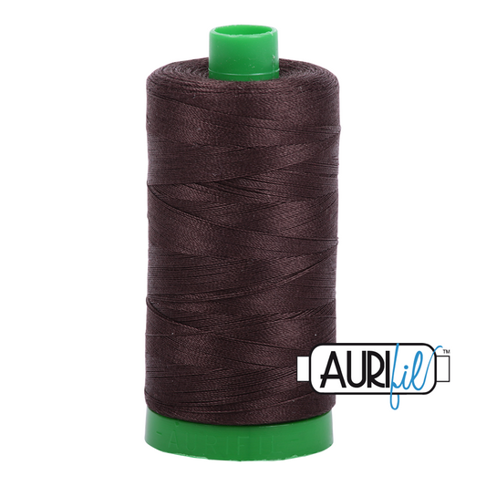 Mako 40 wt cotton 1130 Very Dark Bark
