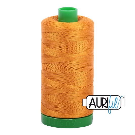 Mako 40 wt cotton 2145 Yellow Orange
