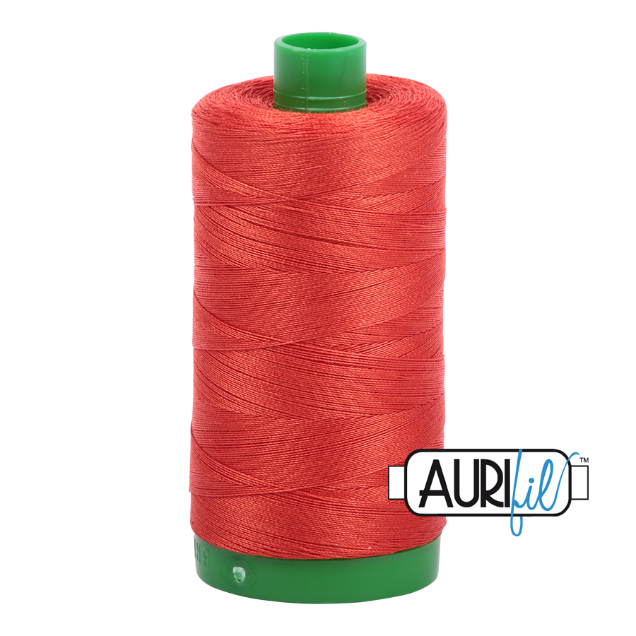 Mako 40 wt cotton 2245 Red Orange