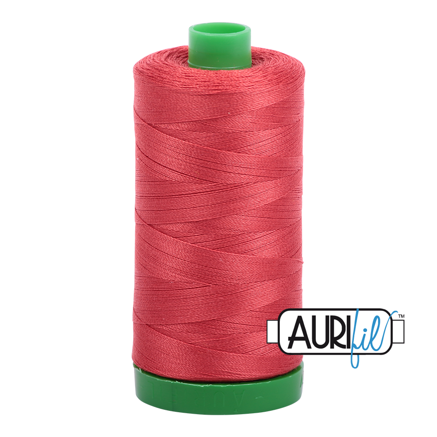 Mako 40 wt cotton 2255 Dark	Red	Orange