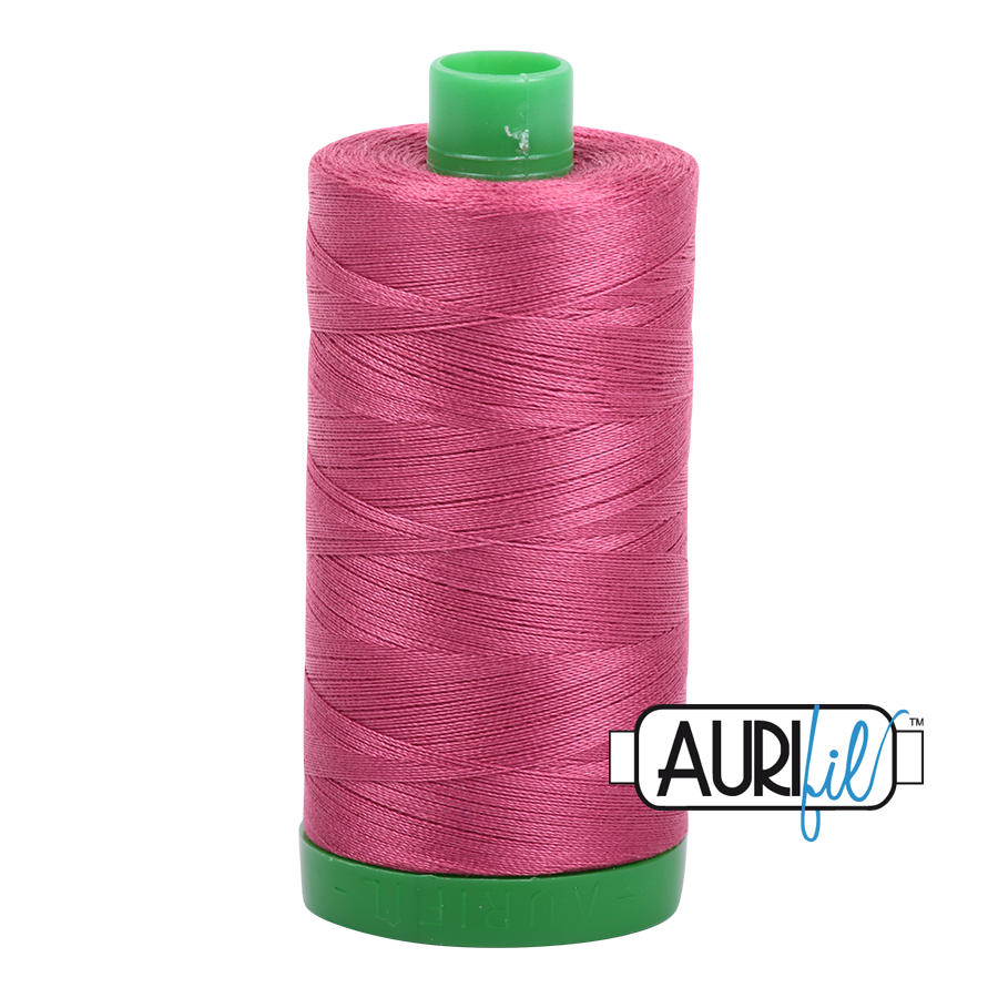 Mako 40 wt cotton 2455 Medium Carmine Red