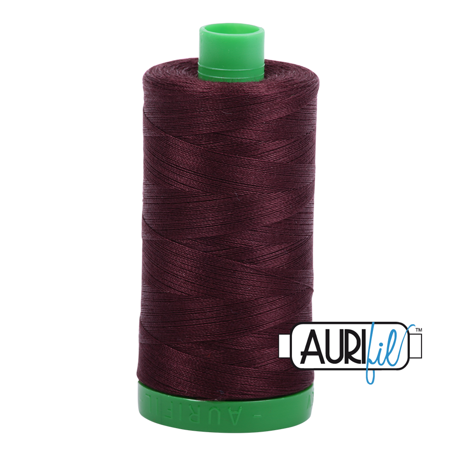 Mako 40 wt cotton 2468 Dark Wine