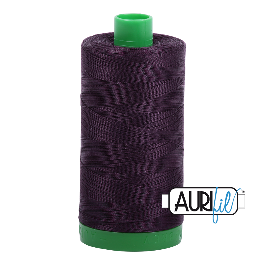 Mako 40 wt cotton 2570 Aubergine