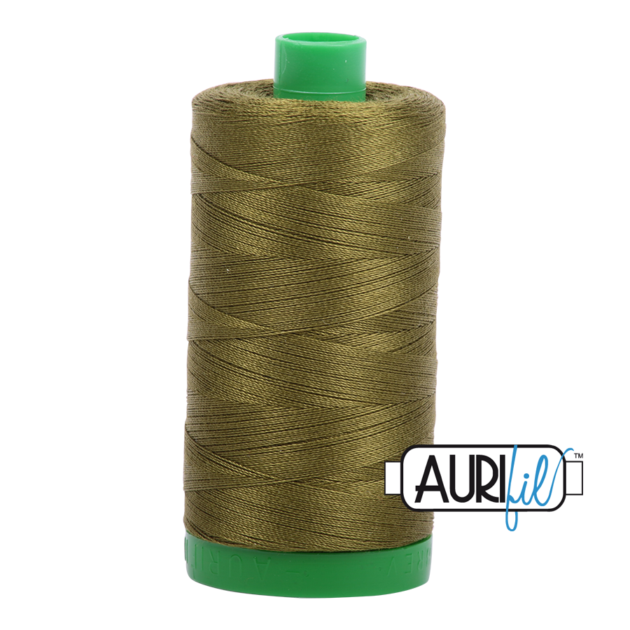 Mako 40 wt cotton 2887 Very Dark Olive