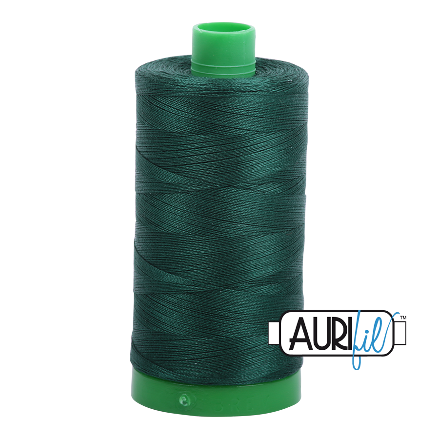 Mako 40 wt cotton 4026 Forest Green