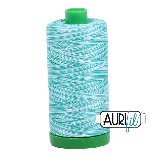 Mako 40 wt cotton 4654 Turquoise	Foam