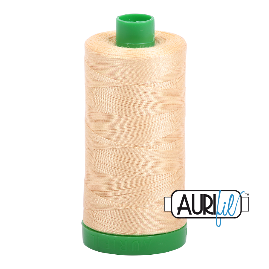 Mako 40 wt cotton 6001 Light Caramel