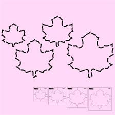 Maple Leaf Template 3"x3"