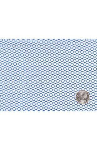 Mesh Fabric 18 x 54" - Blastoff Blue