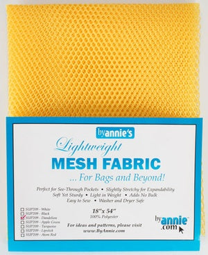 Mesh Fabric 18 x 54" - Dandelion