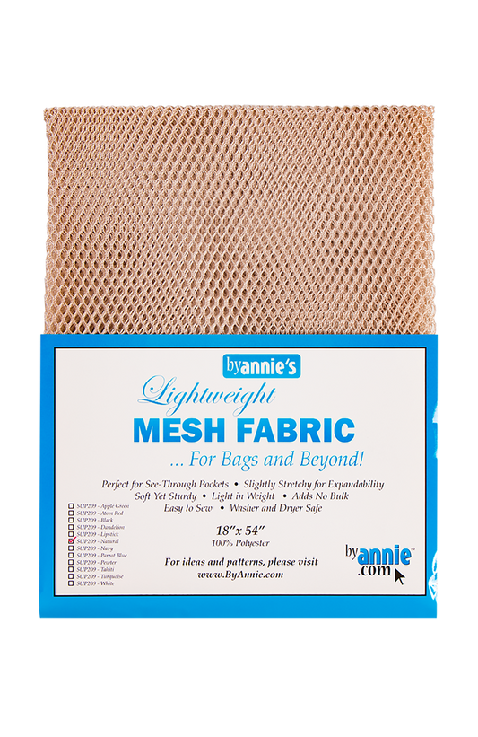 Mesh Fabric 18 x 54" - Natural