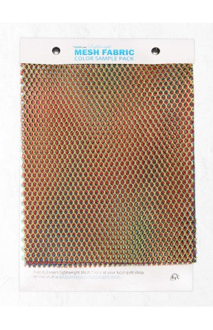 Mesh Fabric Colour Sample Pack