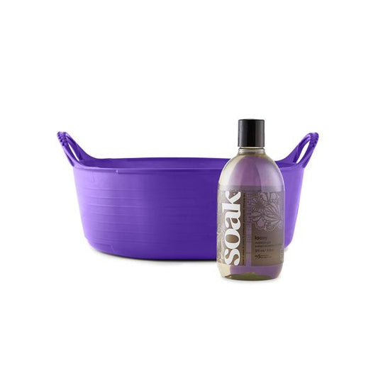 Minnie Basin Hand-Washing Kit - Purple - Lacey