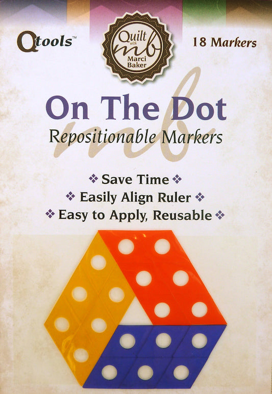 On the Dot Repositionable Markers by Marci Baker