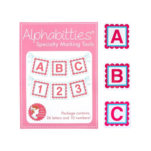 Alphabitties Specialty Marking Tools - Pink