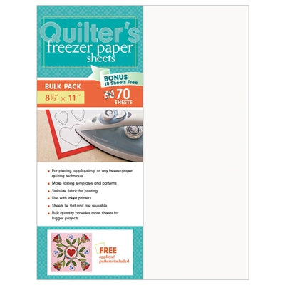Quilter's Freezer Paper - 70 sheets