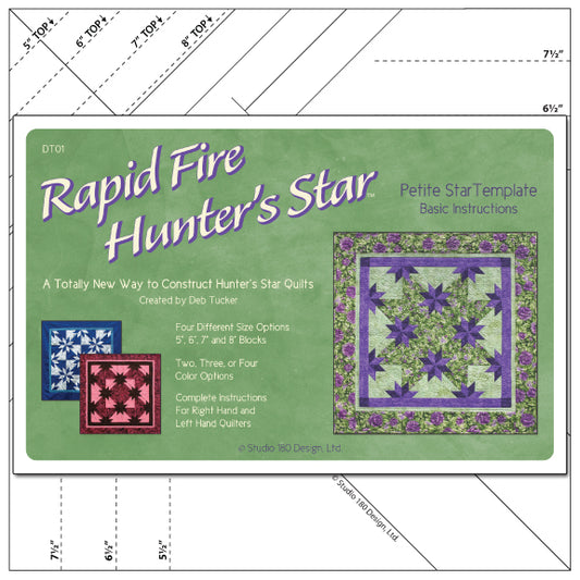 Rapid Fire Hunter's Star - Petite Star Ruler - Studio 180 Design