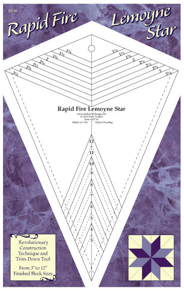 Rapid Fire Lemoyne Star - Studio 180 Design