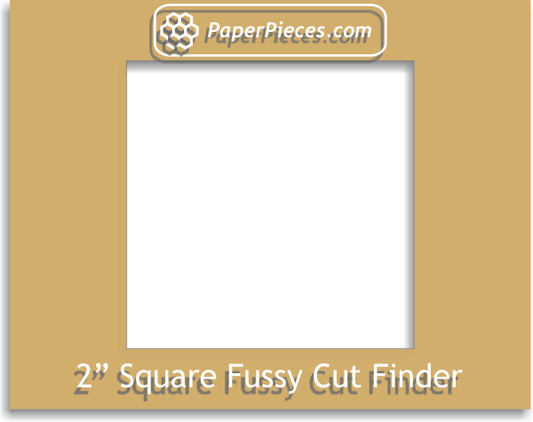Square 2" Fussy Cut Finder