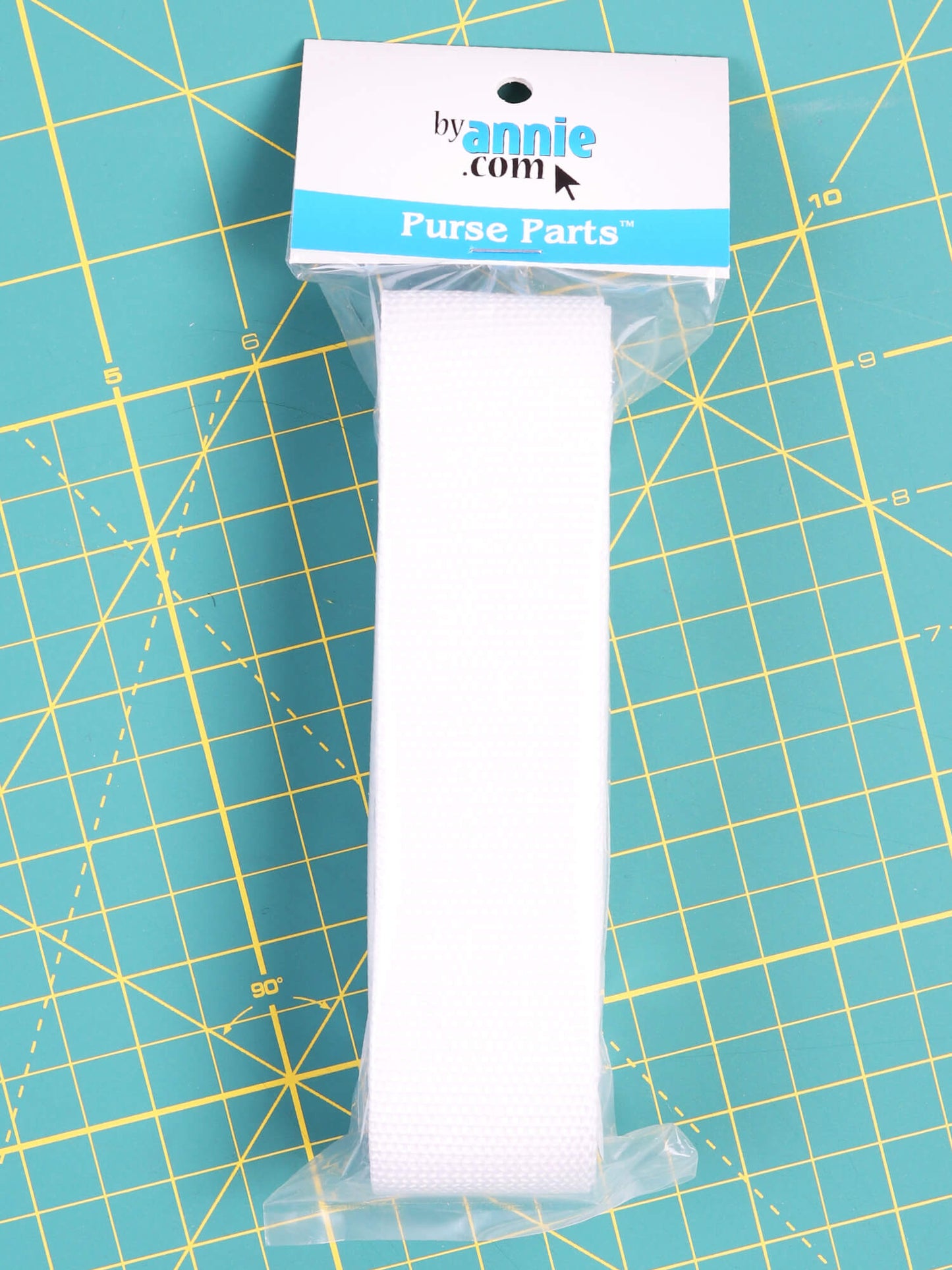 Strapping - 1.5" x 3 yds - White