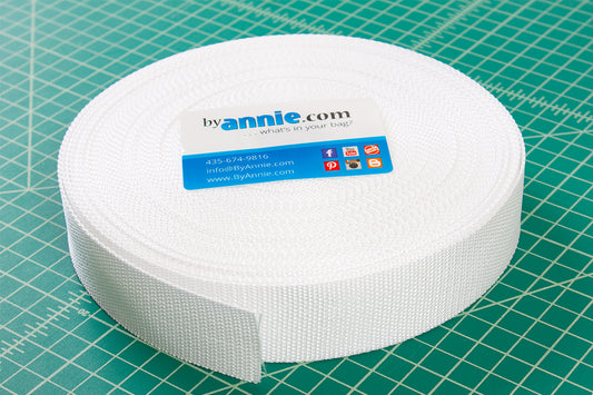 Strapping - 1.5" x 50 yds - White