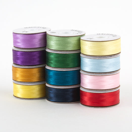 Super Bobs Multicolor Poly 12 pk M-Style Rainbow