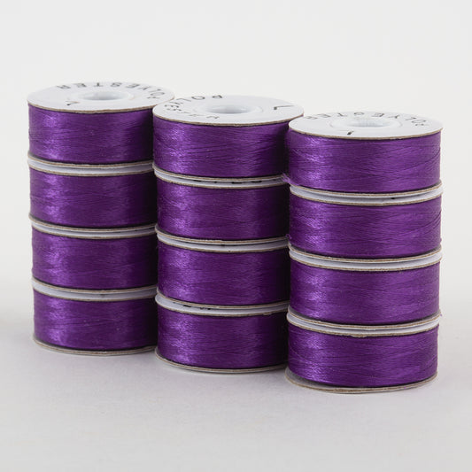 Super Bobs Poly 12 pk L-Style #606 Dark Purple
