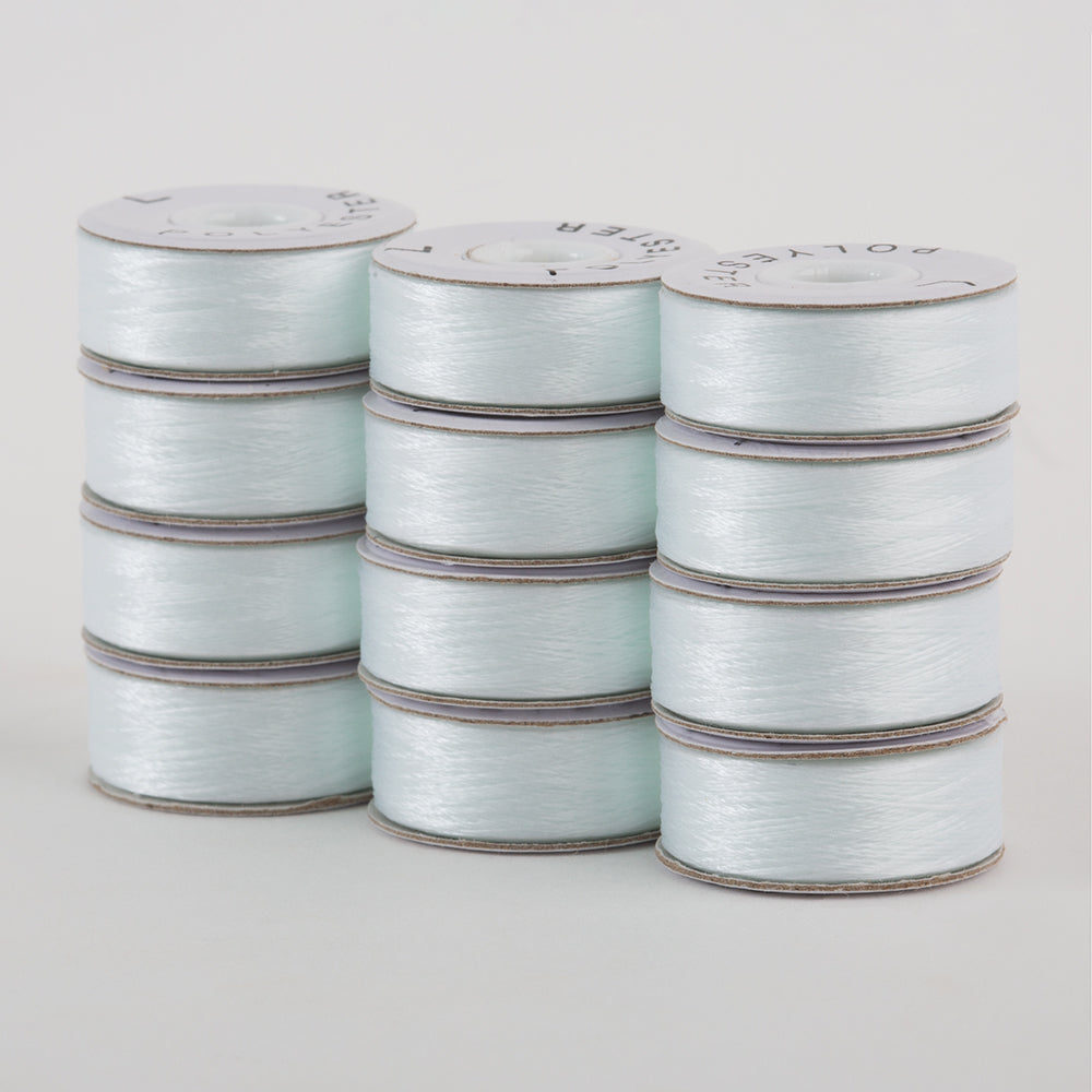 Super Bobs Poly 12 pk L-Style #621 Lace White