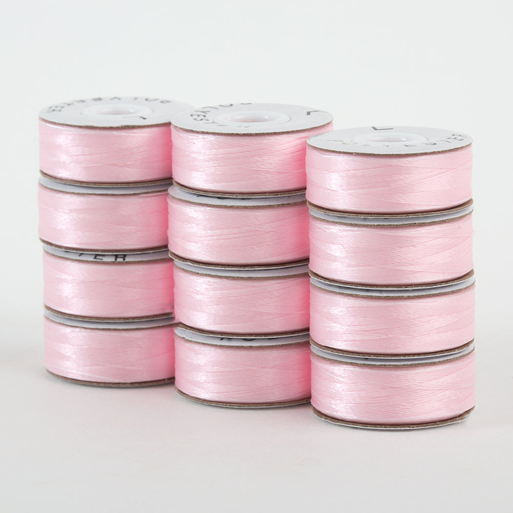 Super Bobs Poly 12 pk L-Style #628 Baby Pink