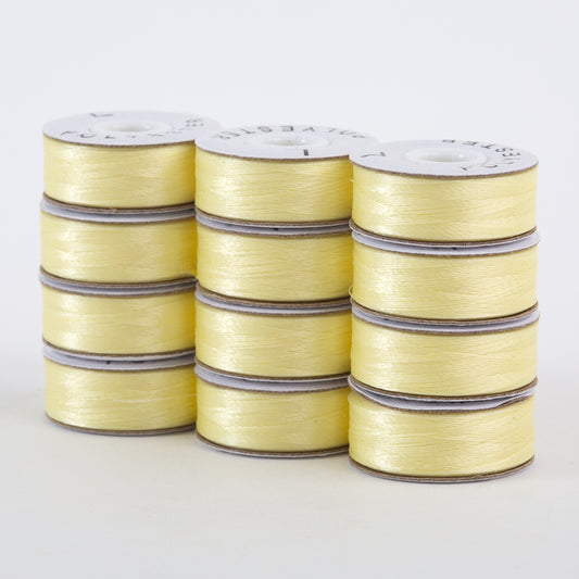 Super Bobs Poly 12 pk L-Style #640 Light Yellow
