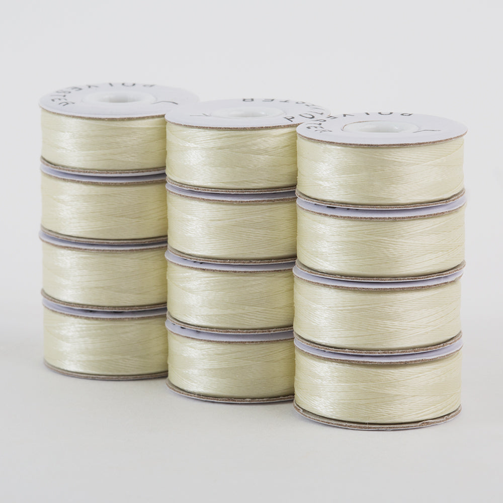 Super Bobs Poly 12 pk L-Style #651 Ivory