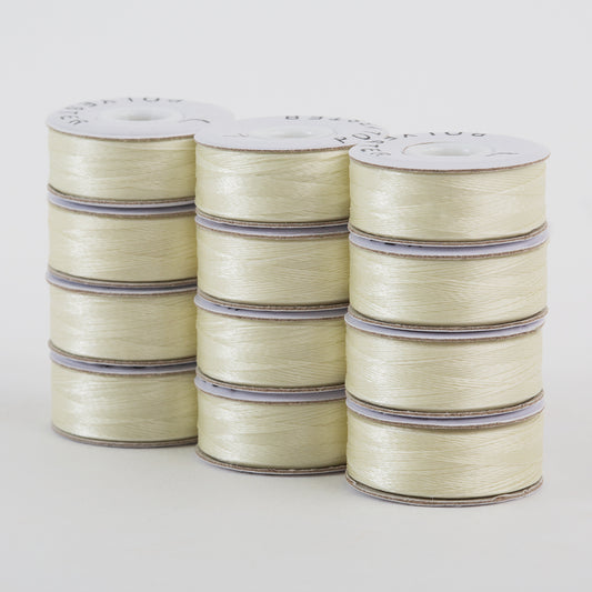 Super Bobs Poly 12 pk L-Style #651 Ivory