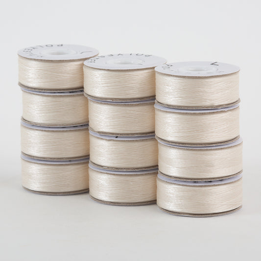 Super Bobs Poly 12 pk L-Style #655 Off White