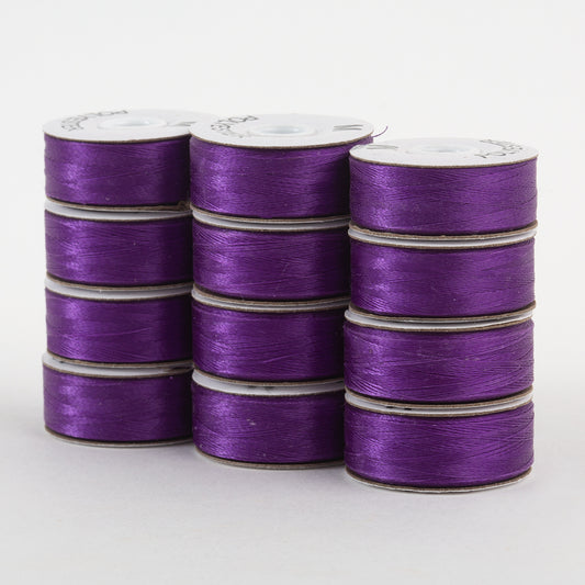 Super Bobs Poly 12 pk M-Style #606 Dark Purple
