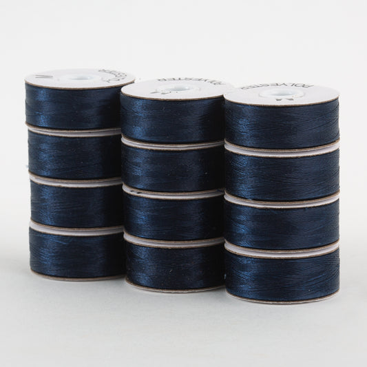Super Bobs Poly 12 pk M-Style #609 Dark Blue