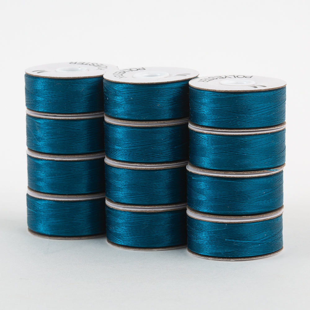 Super Bobs Poly 12 pk M-Style #611 Turquoise