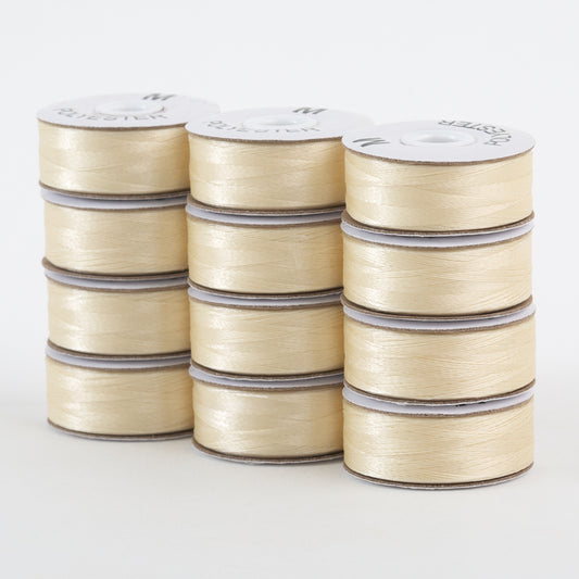 Super Bobs Poly 12 pk M-Style #620 Cream