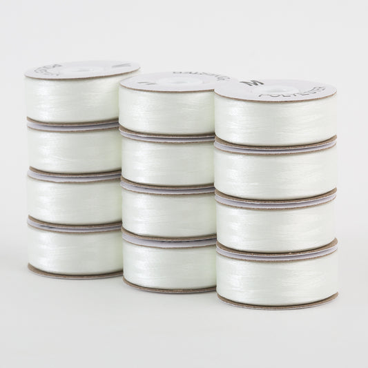 Super Bobs Poly 12 pk M-Style #624 Natural White