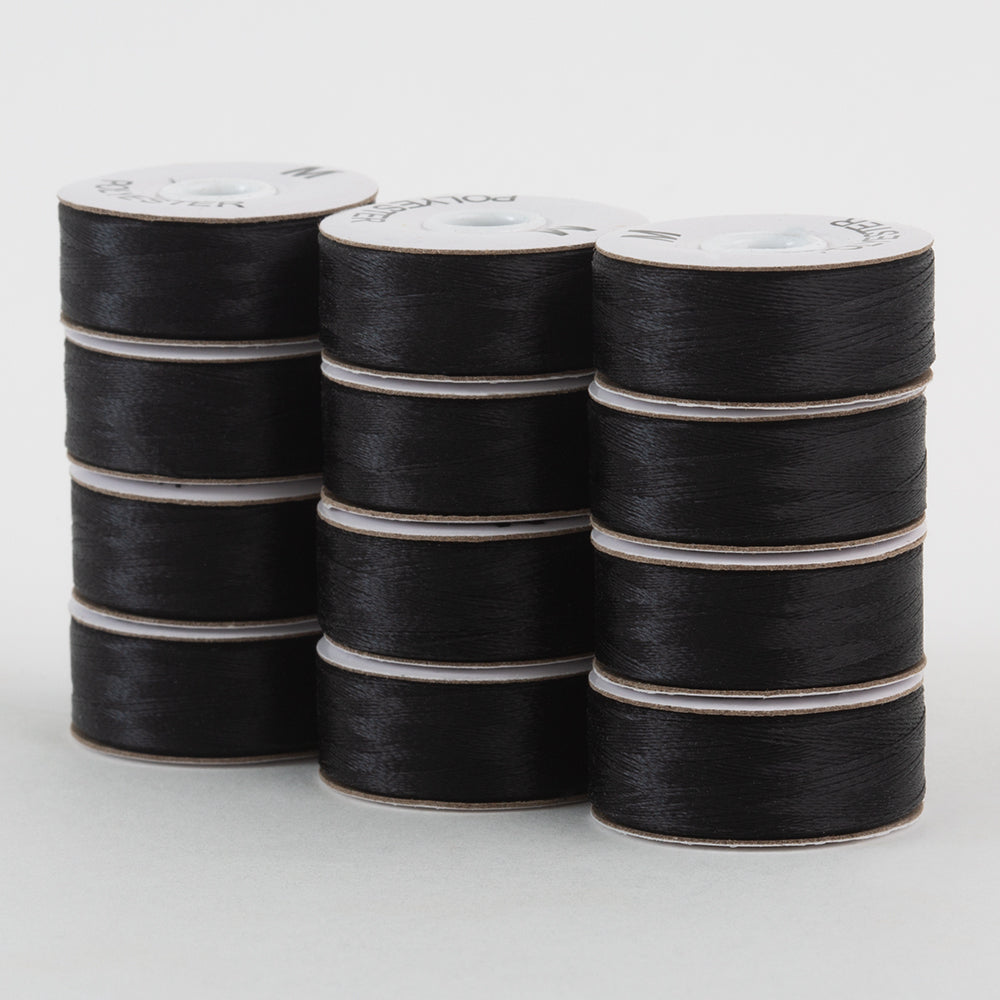 Super Bobs Poly 12 pk M-Style #625 Black