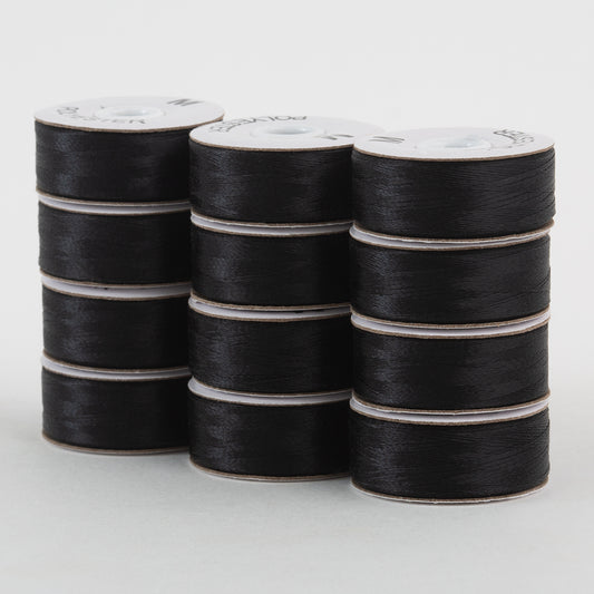 Super Bobs Poly 12 pk M-Style #625 Black