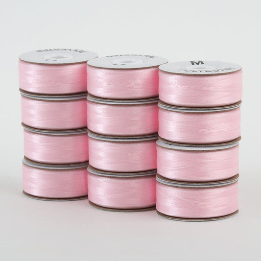 Super Bobs Poly 12 pk M-Style #628 Baby Pink