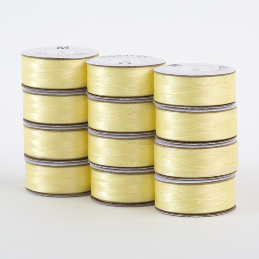 Super Bobs Poly 12 pk M-Style #640 Light Yellow