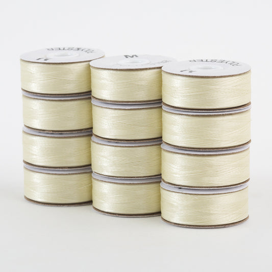 Super Bobs Poly 12 pk M-Style #651 Ivory