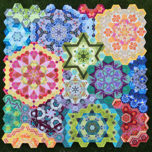 The New Hexagon Millefiori - Paper Pieces
