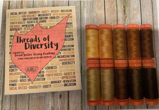 Threads of Diversity by Social Justice Sewing Academy 50wt