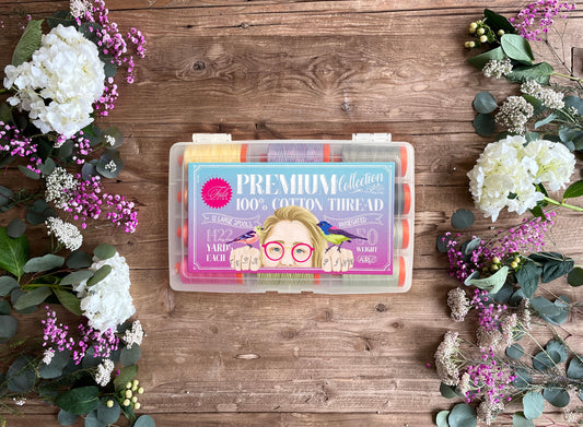 Tula Pink Premium Large Spool Collection 50wt