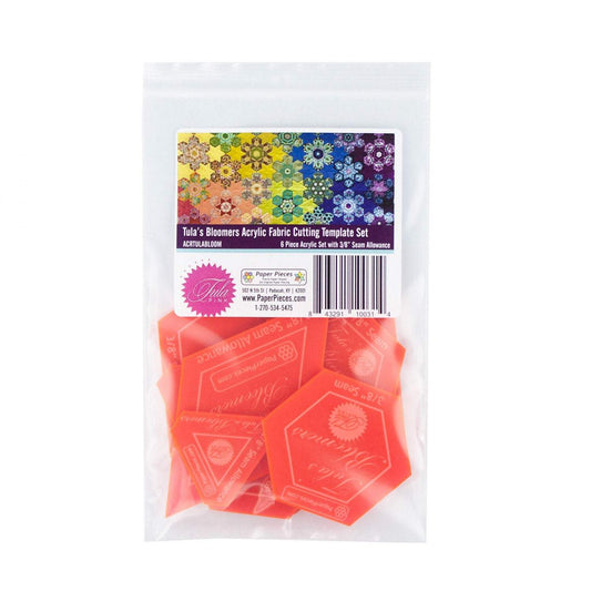 Tula's Bloomers 1/4" Acrylic Template Set