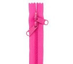 Zipper 30" Double Slide - Raspberry