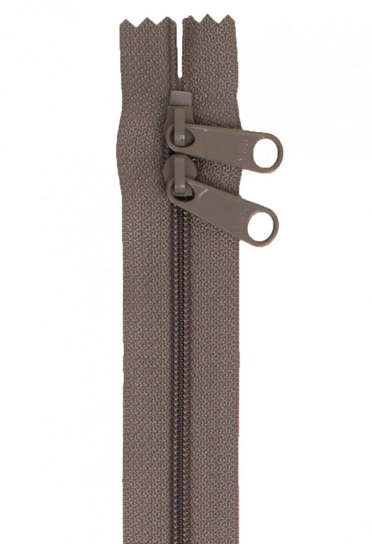 Zipper 30" Double Slide - Taupe
